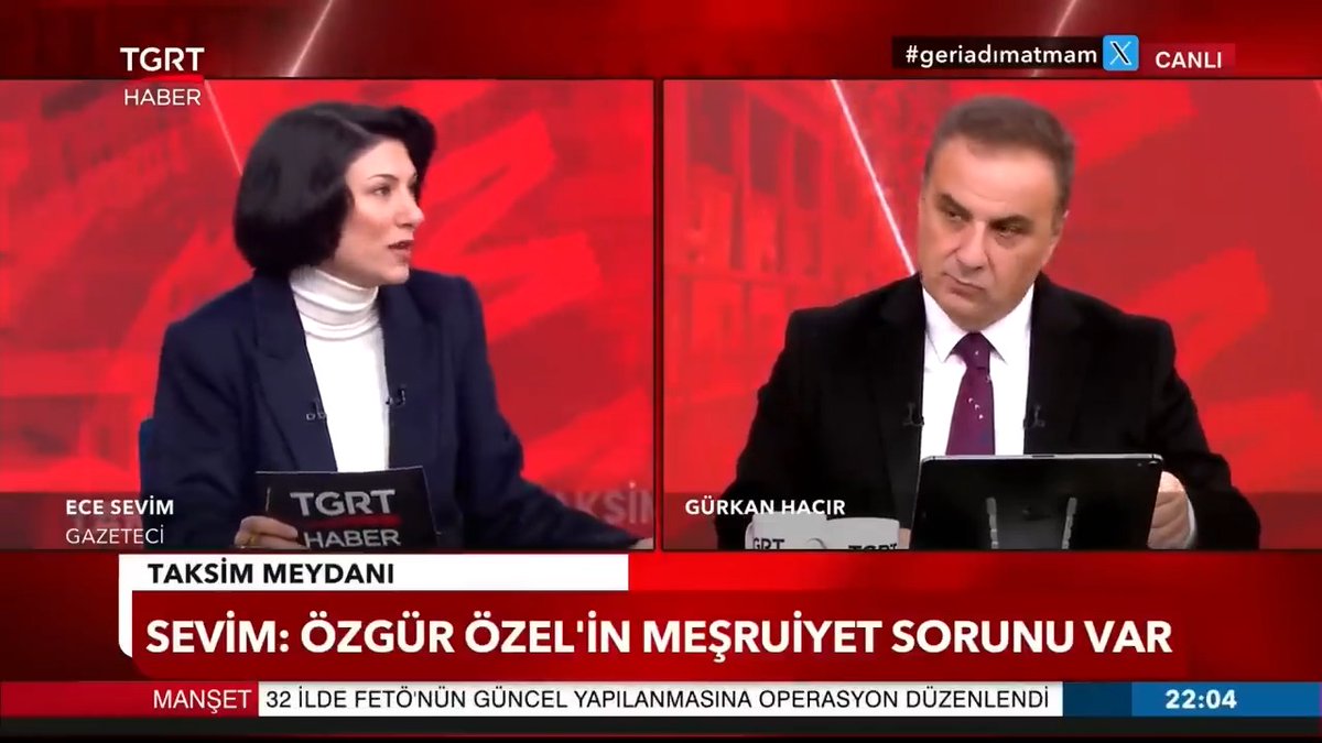 “Sizlere baktığım zaman Sevr antlaşmasını imzalayanları değil, onları yırtıp atanları, Lozan’ı yapanları görüyorum” diyen Deniz Baykal’ın CHP’sinden sonra “Bana bakan Mustafa Kemal’i görür” diyen İmamoğlu’nun vesayetinde Genel Başkanlık yapmak Özel’e meşruiyet sağlamayacaktır.