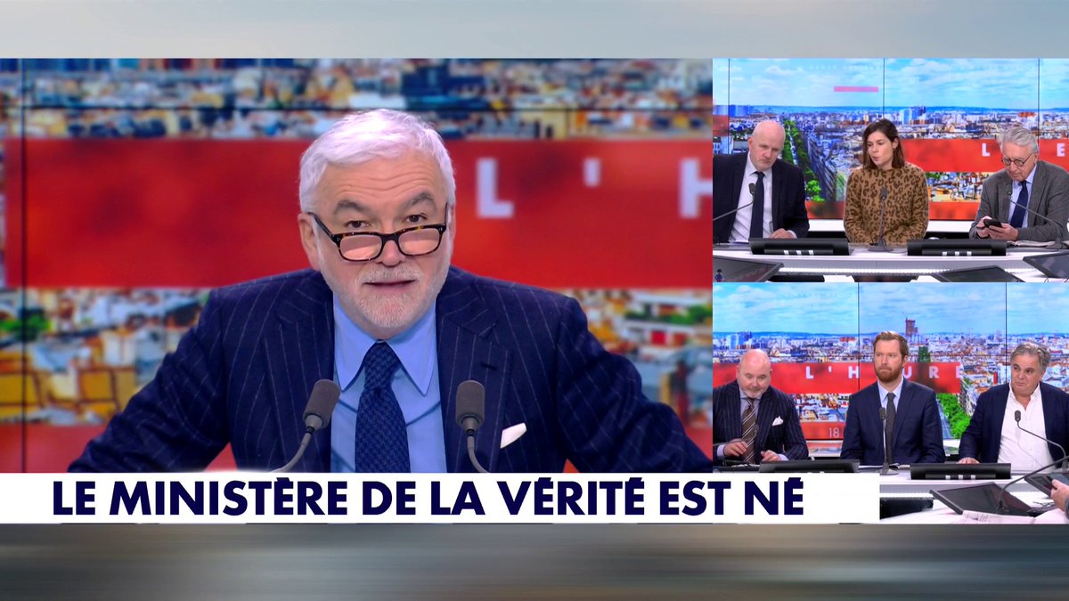 «Le ministère de la vérité est né» : l'édito de Pascal Praud dans #HDPros