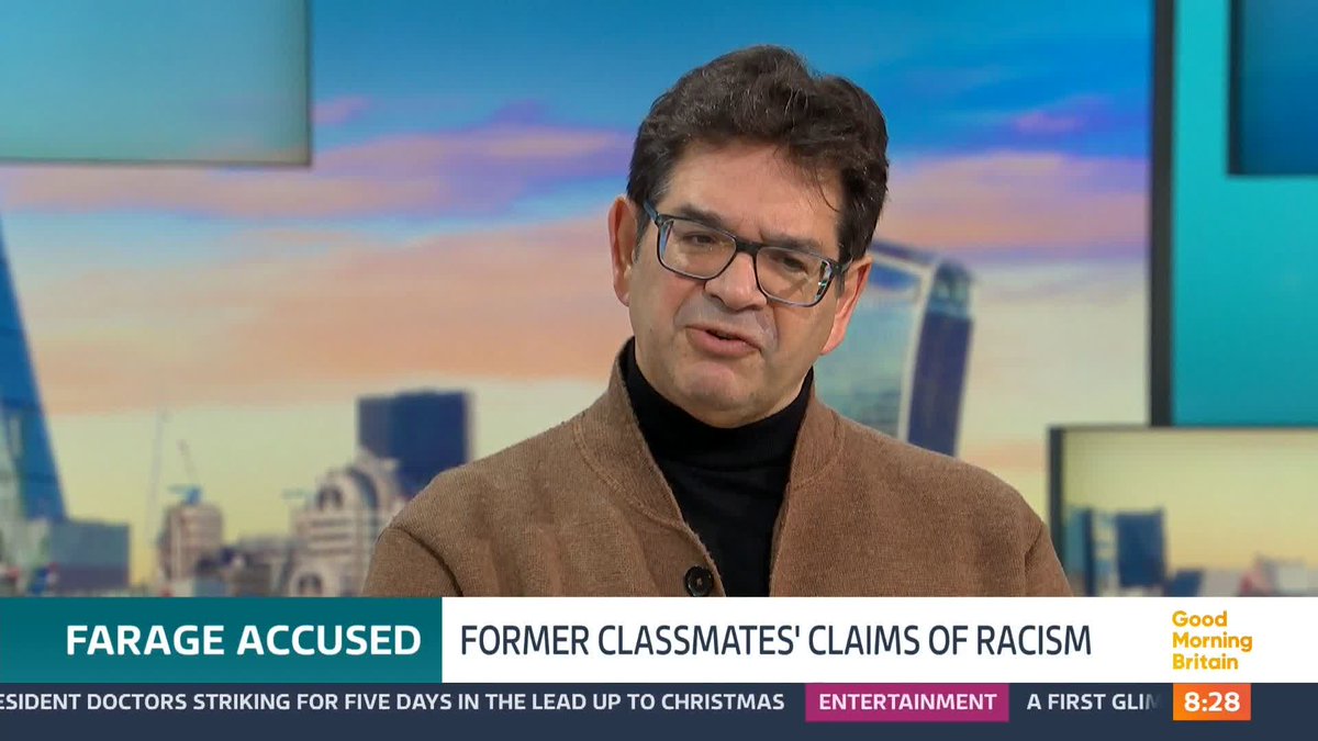 The Attorney General has called for Nigel Farage to apologise after he was accused of racist and anti-semitic behaviour during his school years. Peter Ettedgui alleges Farage abused him when they were classmates in the 70s.