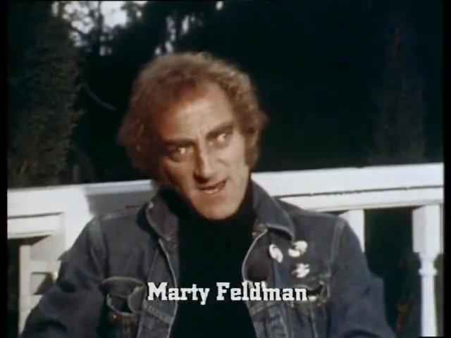 “Even in my own fantasies... I always play the supporting part.” It’s 1976 and the magnificent MARTY FELDMAN - who left us 43yrs ago today, aged just 48 - tells Barry Norman why even in his wildest dreams he was never a leading man.