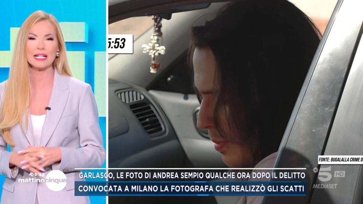 Ecco le foto di Andrea Sempio immortalato poche ore dopo il delitto di Chiara Poggi: la fotografa verrà sentita dai carabinieri di Moscova a Milano tra poco #Mattino5