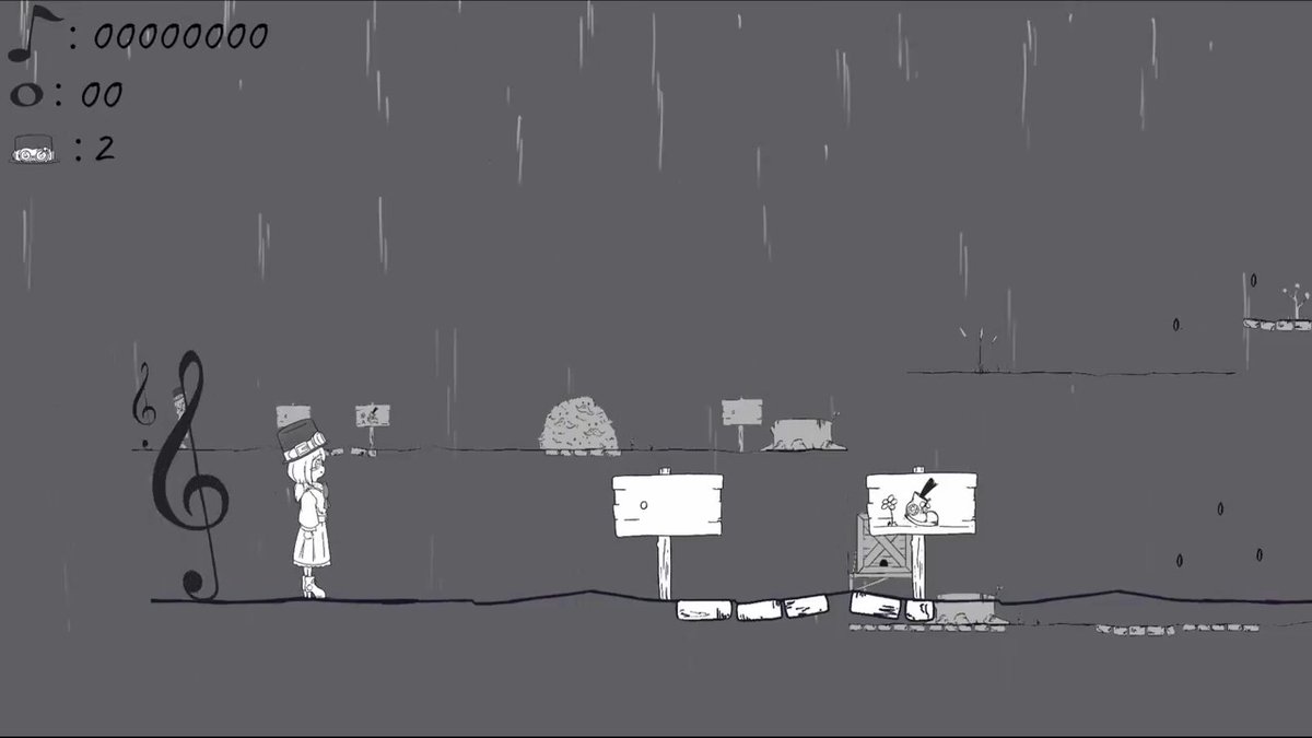 【ニュース】「右は再生・左は逆再生」エモ2D音楽アクション『Aria:||』Steamにてお披露目。“動く向き”で音楽が変わる、綺麗に奏でるのは難しいリズムアクション