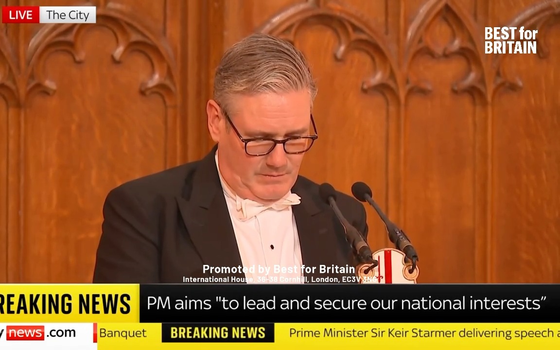 👏 Keir Starmer: "How Brexit was sold and delivered was wrong. Wild promises were made to the British people and not fulfilled." "The idea that leaving the EU was the answer to all our cares and concerns has clearly been proved wrong."