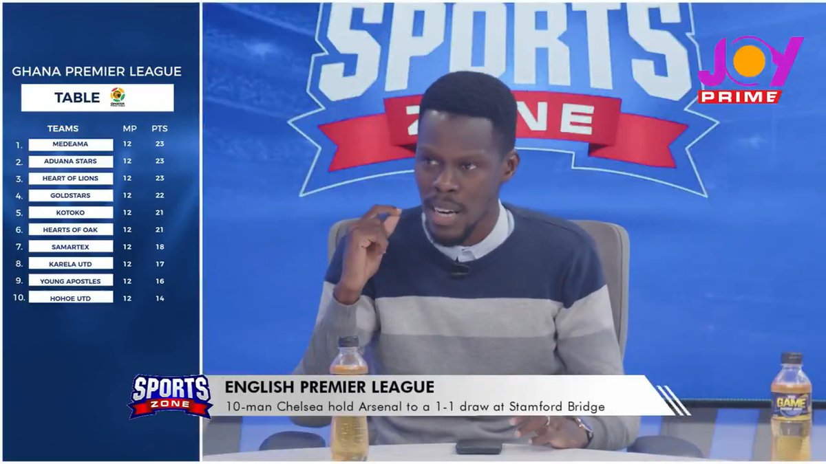 'I credit Arteta for being smart' - Mr. Daniel Koranteng breaks down why Arsenal didn’t go all out to attack Chelsea after the red card #SportsZone