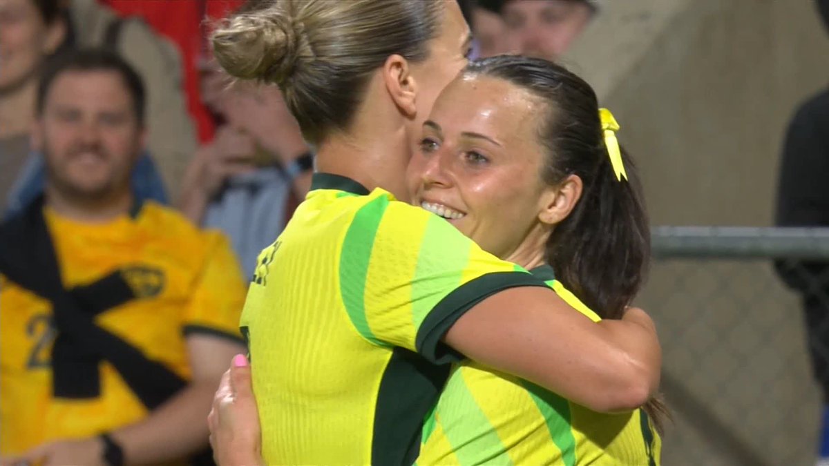 Goals in back-to-back games! 🎀 🎥: 10 Football #Matildas #AUSvNZL #SeeSouthAustralia #Adelaide #EventsSouthAustralia