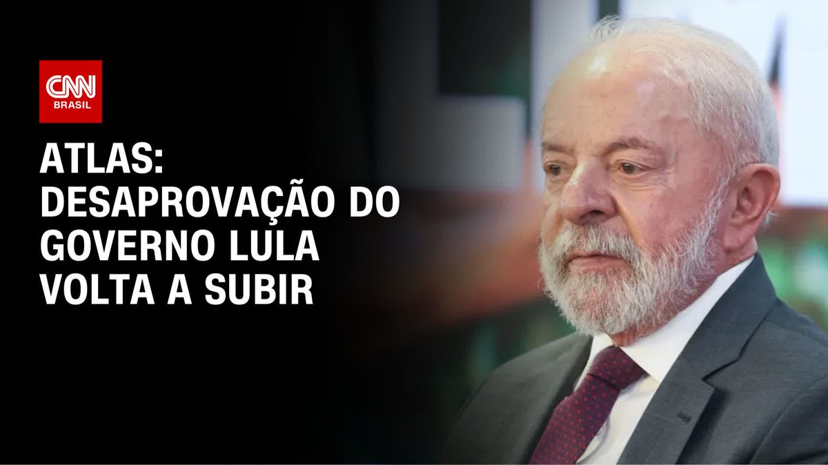Desaprovação de Lula volta a subir e chega a 50,7%; assista #CNNNovoDia