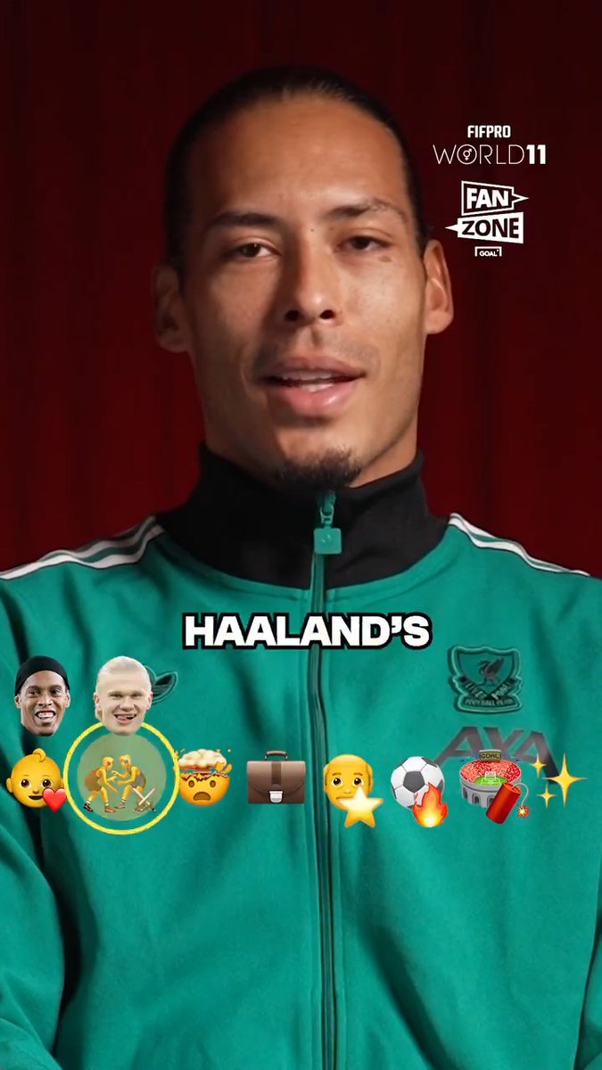 Virgil van Dijk names the ONE player he'd love to play with and more 👀 @fifpro