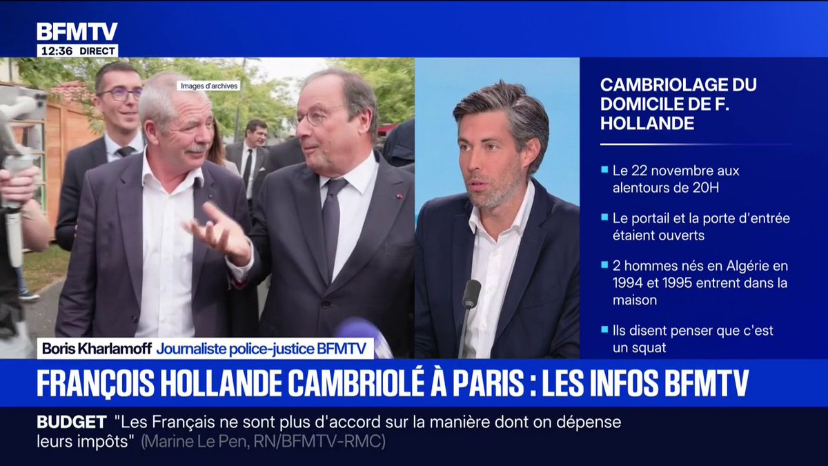 Paris : cambriolage surréaliste chez François Hollande, les voleurs algériens sont revenus récupérer une cigarette électronique oubliée dans une maison qu’ils pensaient être un squat