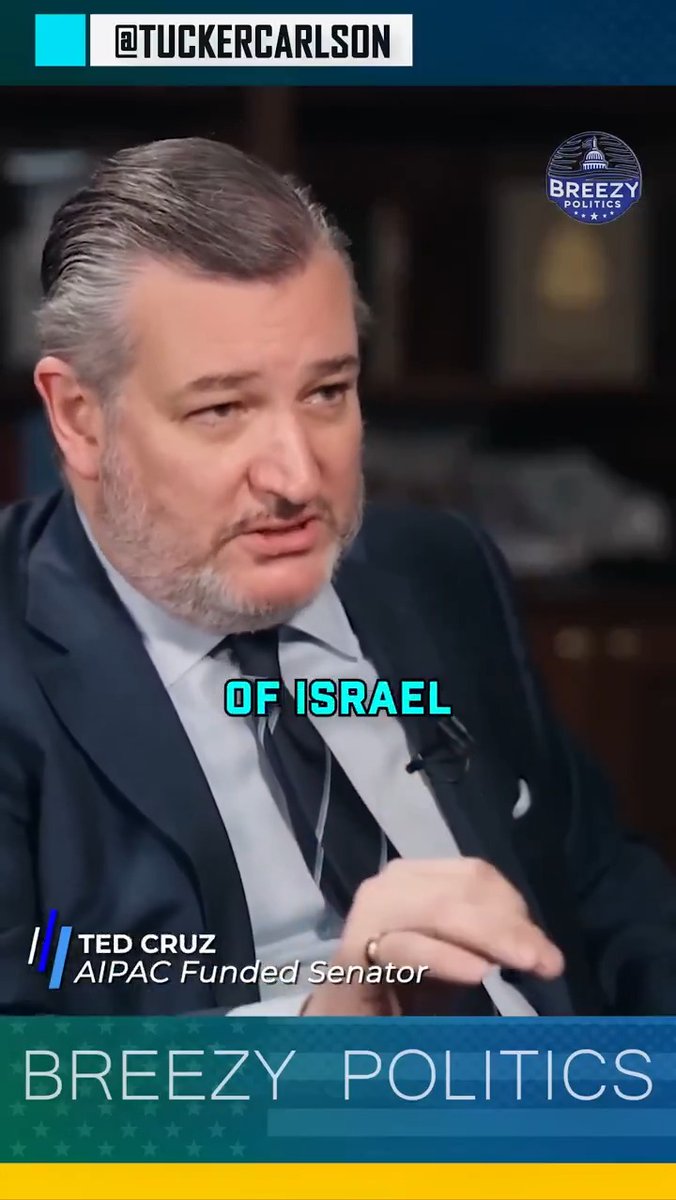 Shame on anyone who votes for Ted Cruz after that Tucker Carlson interview, he is openly committing treason