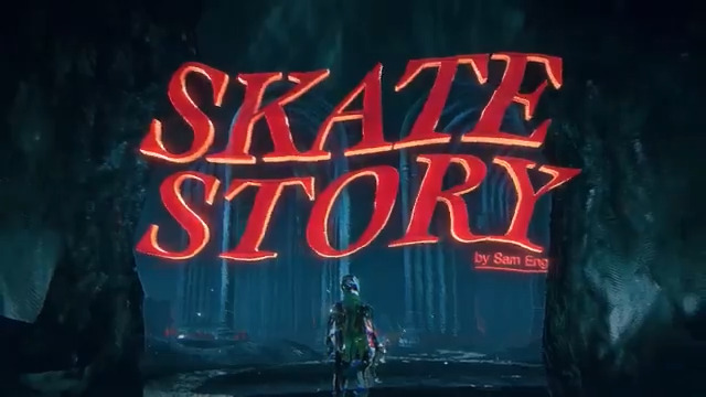 Indie game Skate Story answers the age-old question: what if Tony Hawk's games were set in the underworld, and you were made of glass?