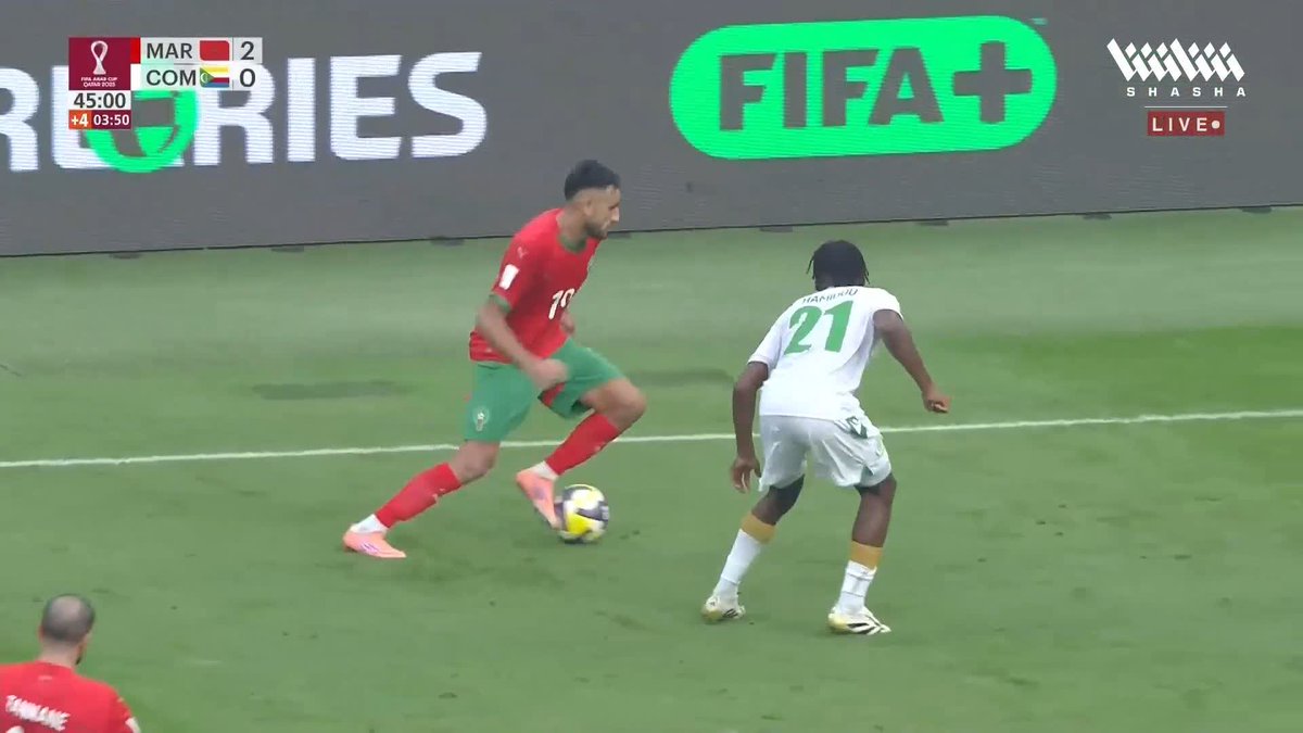 في شـوط واحد فقط!!!!! منتخب المغرب يضرب بـثلاثية ♥️🤯🇲🇦