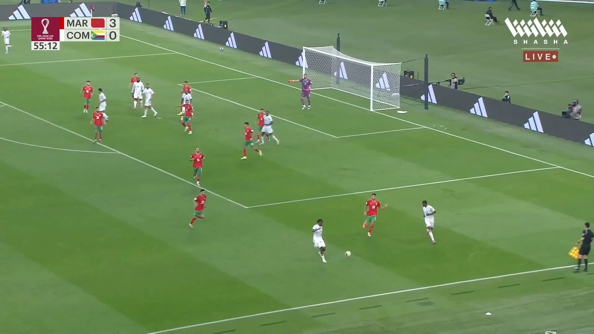 ثاني هدف عكسي في كأس العرب ⚽️