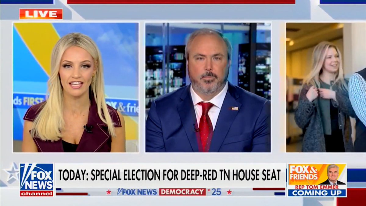 Middle Tennessee has a choice between someone who hates the district and the people she represents and a West Point grad who will serve his country and Tennessee. The choice is clear. Republicans must show up to vote for Matt Van Epps for Congress today.