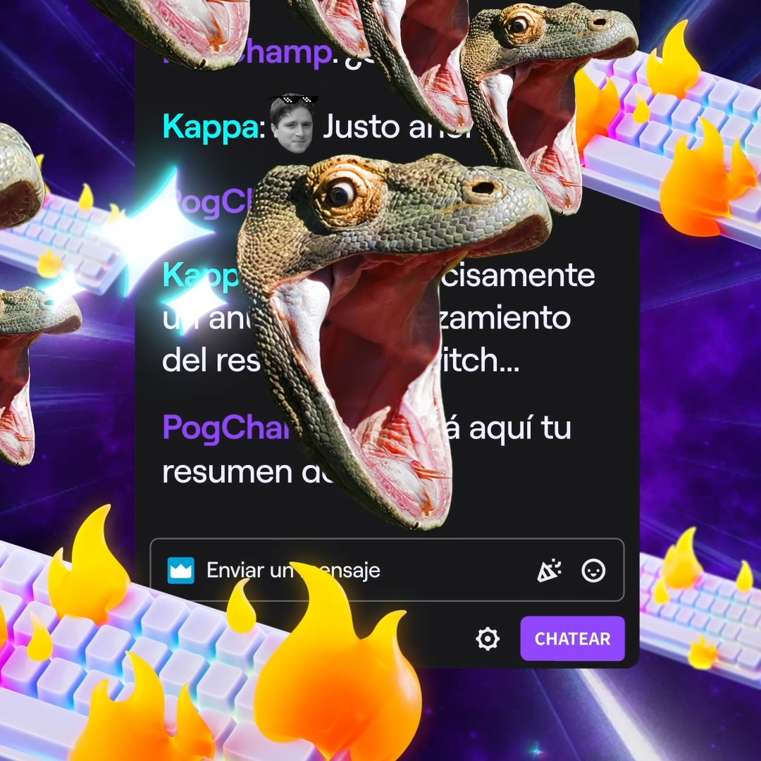 Deja todo porque ya está disponible el Twitch Recap de 2025. Tus récords, los clips más populares, los chats spameados y mucho más: ¡consigue el tuyo y compártelo! #twitchrecap