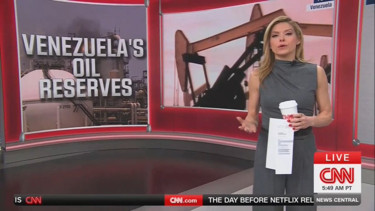 Reporter: Venezuela has over 300 billion barrels of crude oil reserves. That's more than any country on the planet. Maduro has claimed that this potential military confrontation is being driven by a desire to control Venezuela's oil reserves. The Trump administration says this is really all about trying to stop the flow of illegal drugs and undocumented migrants, but it can't be lost on US officials that this is a place of potential new sources of oil production, and it's right in the US's backyard.