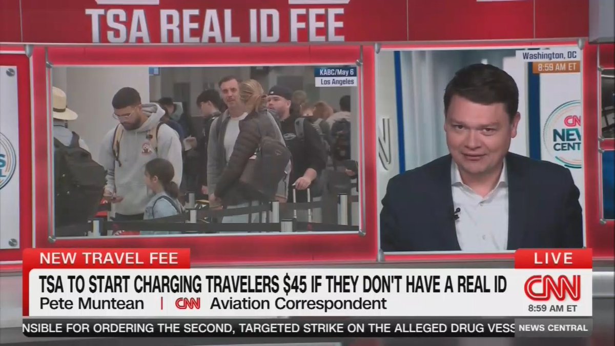 Reporter: The Trump administration just made this new announcement. Those who have not yet updated their license will have to log on to a new TSA web portal and then pay a $45 fee. That fee is valid for 10 days, but if you try to fly after that 10 day window, you'll have to pay the $45 fee again.