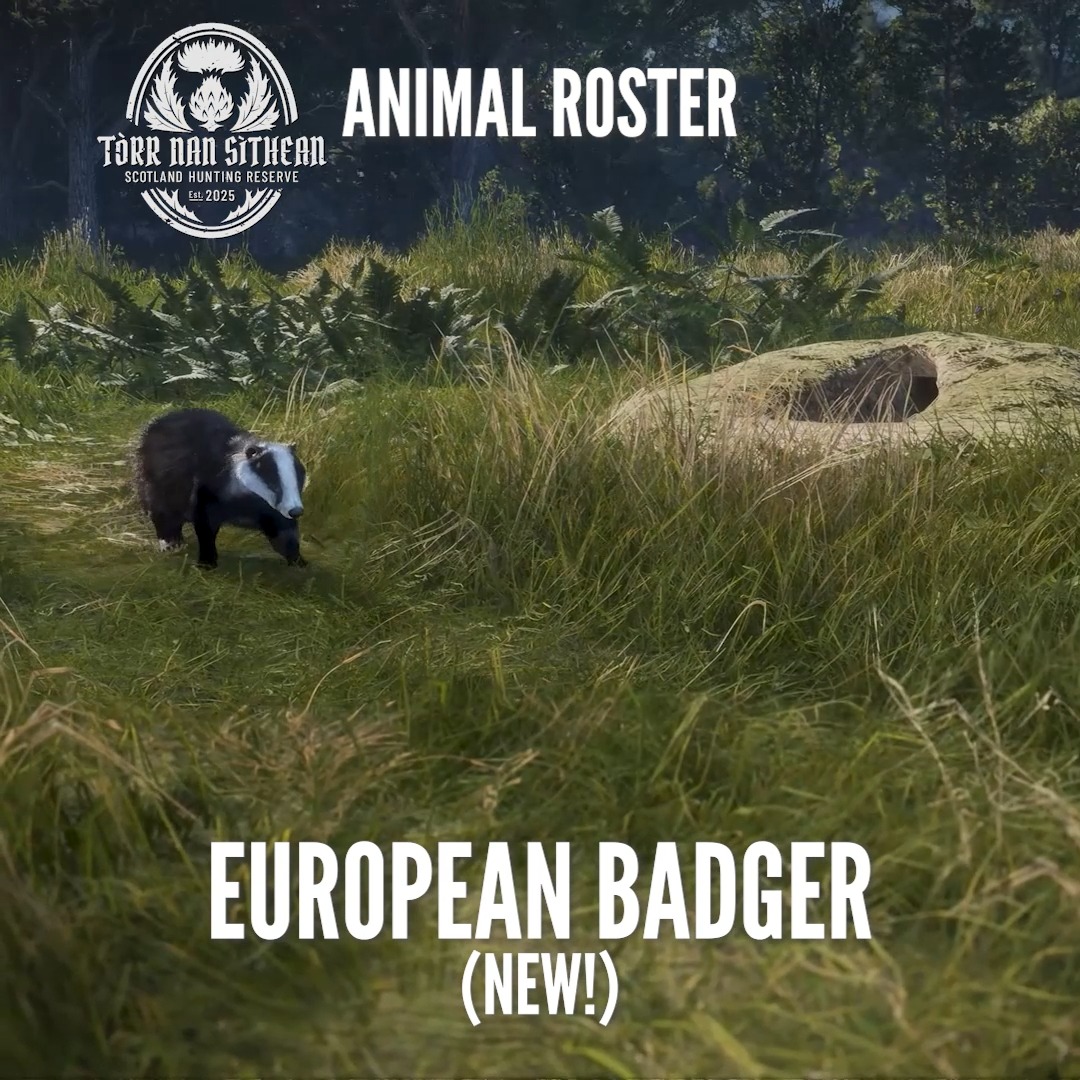 The 17 animals coming to the Scotland Hunting Reserve. What are you hunting first?