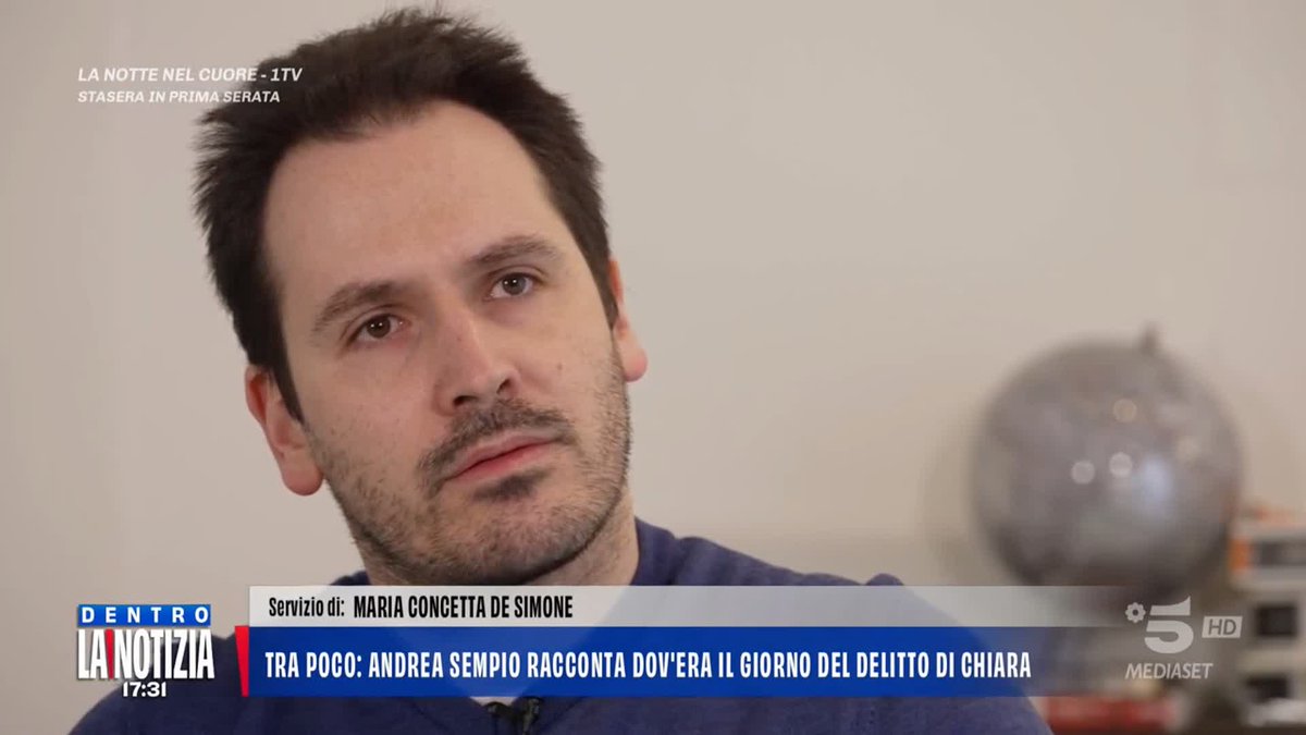 Andrea Sempio racconta dov'era il giorno del delitto di Chiara Poggi a #DentrolaNotizia
