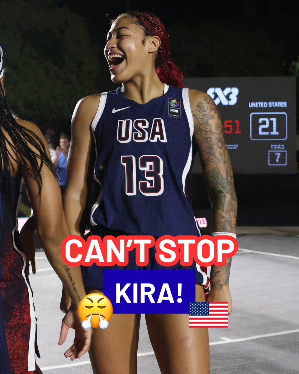 ๐๐๐๐๐๐๐ ๐๐๐๐๐๐! ๐ค๐บ๐ธ Kira showed OUT for team USA as they took home GOLD! ๐ฅ๐คฉ Catch her best plays from #3x3AmeriCup! ๐ฅ USA Basketball 3x3 | WNBA | Washington Mystics | Shakira Austinโจ