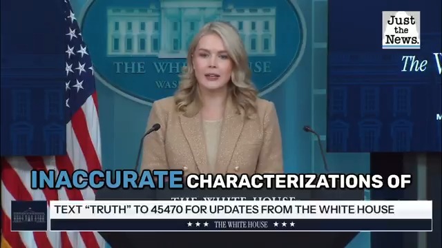 "The standard for journalism has dropped to such a historic low in this country," The White House Karoline Leavitt Karoline Leavitt comments on Trump's release of a new public database "media bias tracker" released last week, saying it's time for media accountability. h/t @JFRadioShow