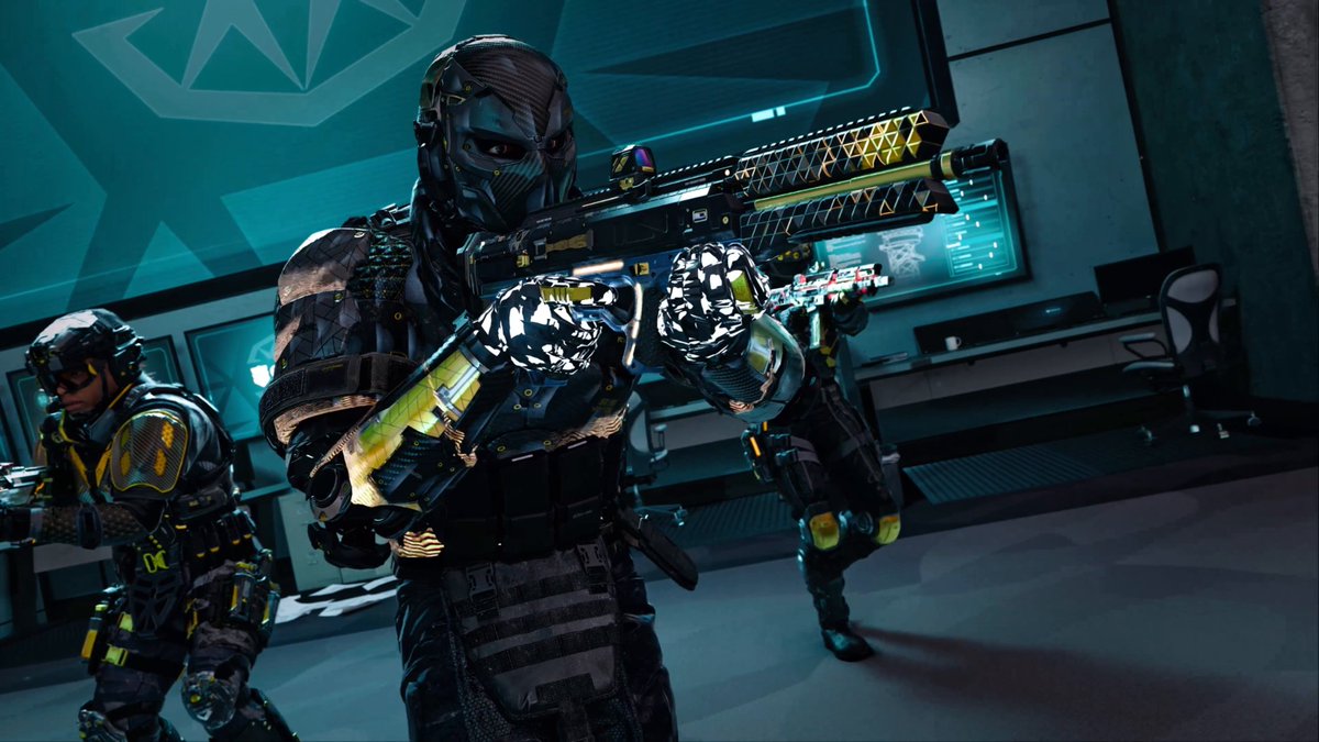Get fully armored and primed for combat. Smash your competition with Season 01 BlackCell when you upgrade to the #BlackOps7 Vault Edition 😤 ⚔️ New animated BlackCell Operator “Scorn” 🔫 “Ultimatum” Mastercraft Weapon Blueprint 🟦 Season 01 BlackCell Clan Tag 🎫 S01 Battle Pass with 20 Tier Skips and 1,100 COD Points 🎁 Bonus BC Content including Operator Skin alternatives, Weapon Blueprints, Loyalty Bonus, Daily Challenges, and more