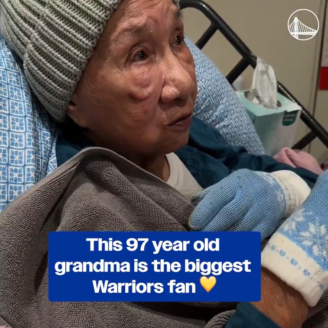 Stephen Curry sends a sweet message to Lola Carmen 💛 Dub Nation has no age limit!