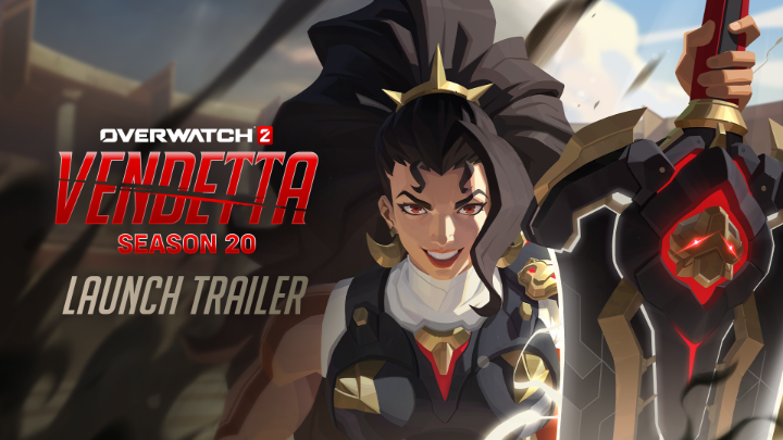 Peace and quiet are a thing of the past with the arrival of Vendetta! 😤 ⚔️ New Damage Hero: Vendetta 🏟️ Doomfist &amp; Wuyang in Stadium 🤠 Divine Desperado Cassidy Mythic Skin ❄️ Return of Winter Wonderland All this and more arrive when Season 20: Vendetta starts Dec 9 🐺