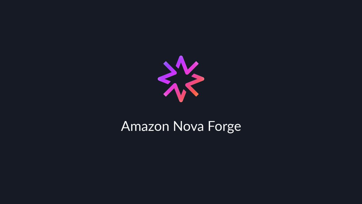 Meet Amazon Nova Forge, the easiest and most cost-effective path to your own frontier models. * Early Nova checkpoints across pre-training, mid-training, and post-training phases * Blend proprietary data with Amazon Nova-curated training data * Reinforcement Fine Tuning (RFT) with reward functions in your environment * Custom content moderation settings