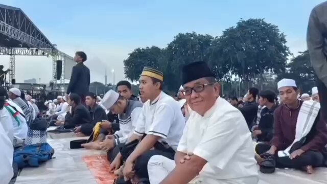 Alhamdulillah selesai hadiri reuni Alumni 212 di Monas 02 Desember 2025