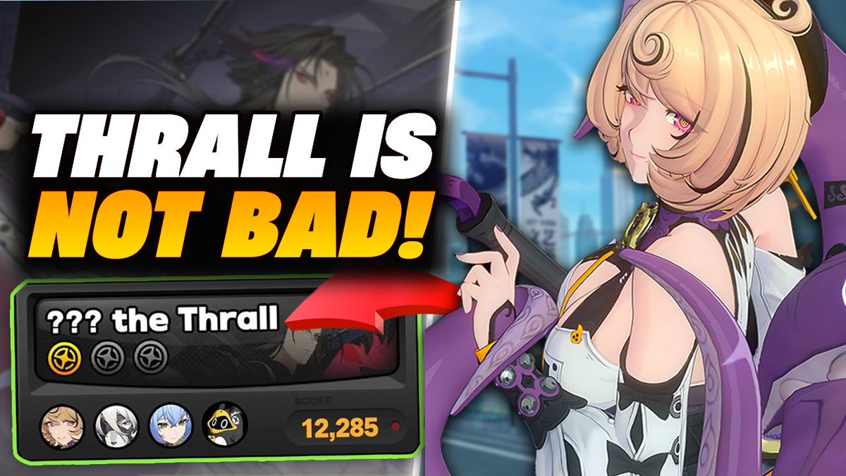 Uploaded the video explaining this tweet. The Thrall in #ZenlessZoneZero is not the worst boss in the game, and I believe is actually a GOOD boss design to help ENCOURAGE players to properly learn how to engage with bosses in ZZZ. Run Time: 45min