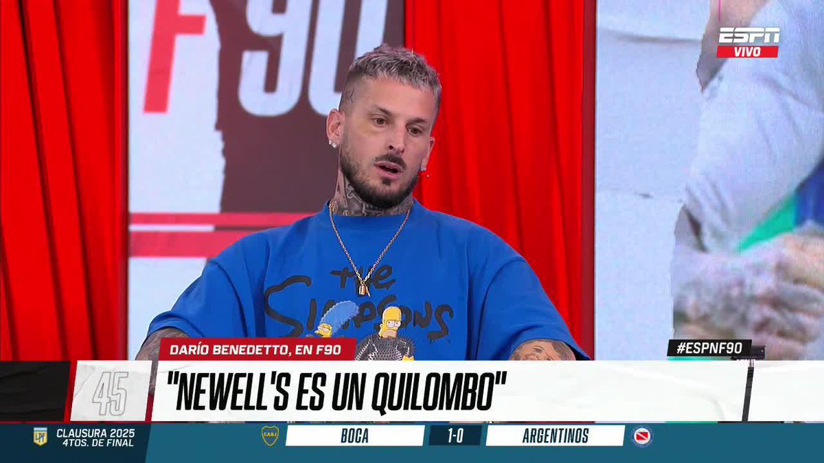 "NO ME GUSTÓ PARA NADA MI SALIDA DE NEWELL'S" Pipa Benedetto y su charla con Lucas Bernardi. ▶ Mirá #ESPNF90 en el Plan Premium de #DisneyPlus