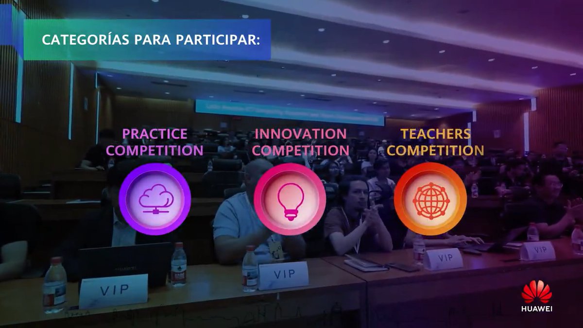 ¡Descubre las 3 categorías para participar en Huawei ICT Competition 2025-2026! Sé parte de un espacio donde estudiantes compiten y se preparan para impulsar el futuro digital. Si te apasiona la tecnología, regístrate para participar.👇​¡Queda poco para el cierre de convocatoria!