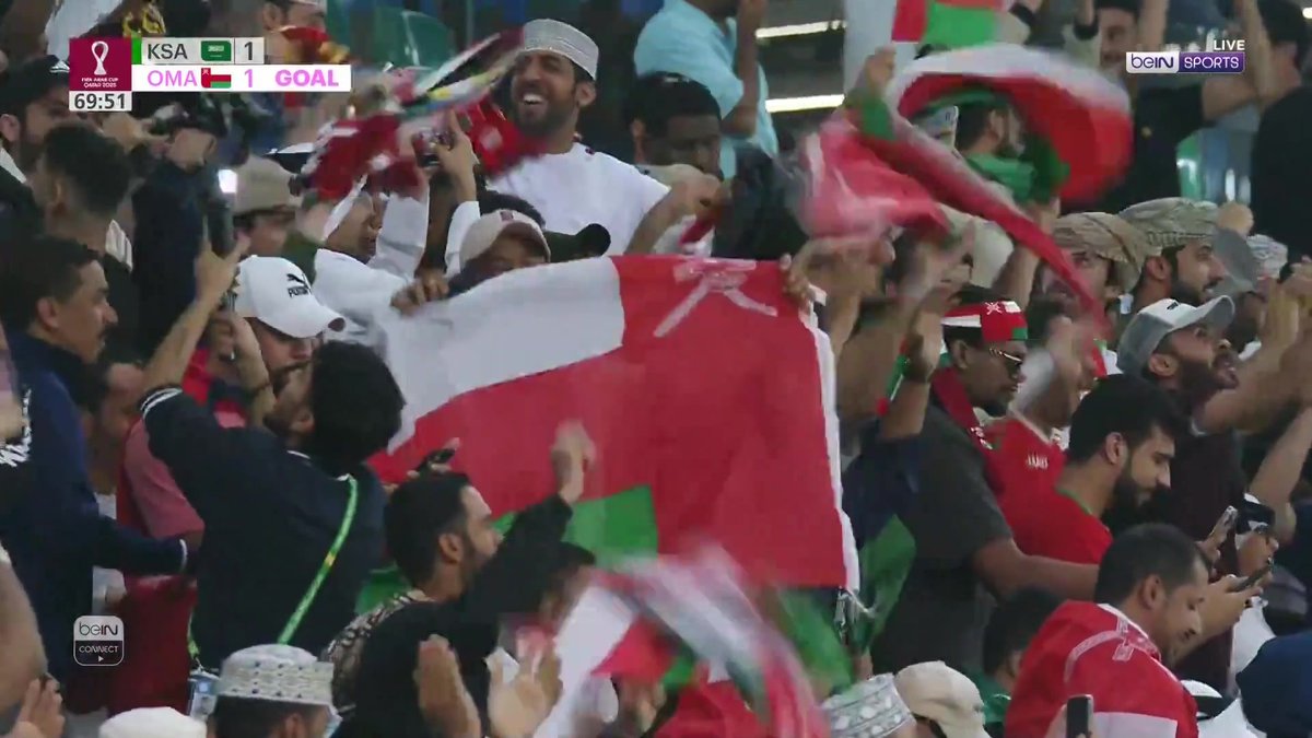 غانم الحبشي يدرك التعادل لعُمان ⚽️🇴🇲 #كأس_العرب | #كأس_العرب2025 #FIFAArabCup | #ArabCup2025