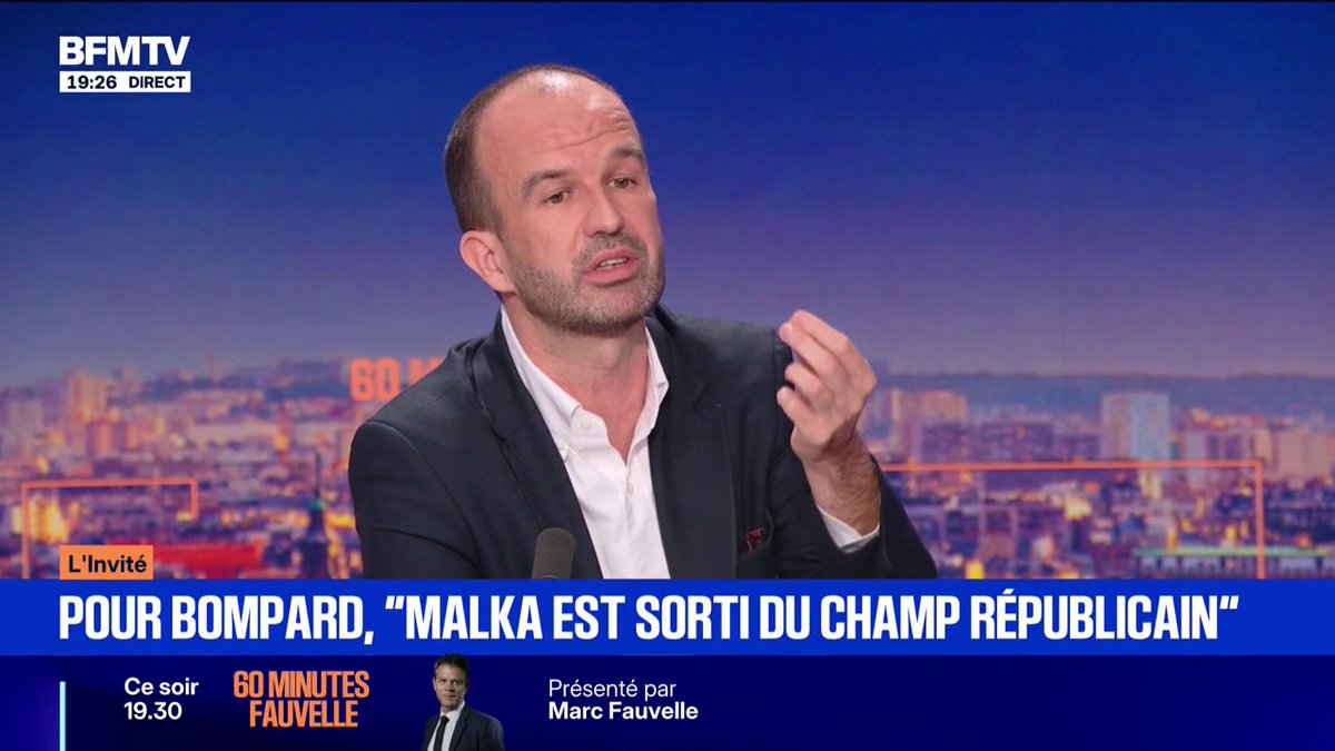 Manuel Bompard (LFI): "L'antisémitisme est un fléau qu'il faut combattre"