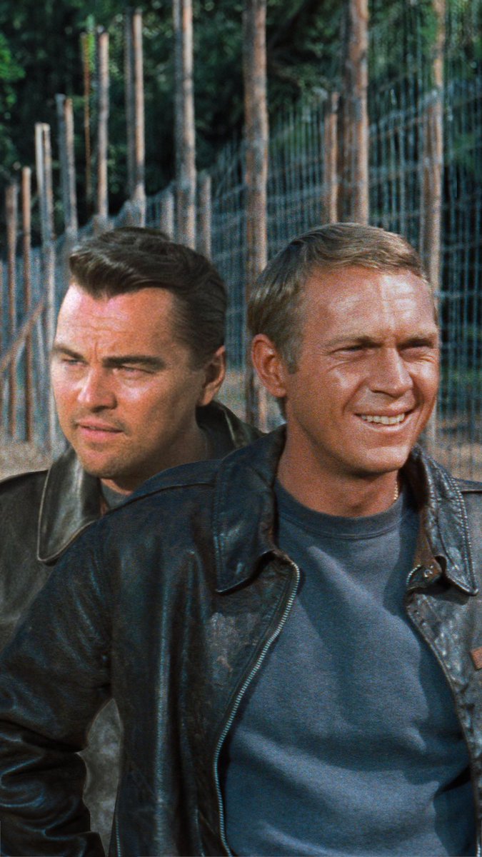 Steve McQueen walked so Rick Dalton could daydream: ONCE UPON A TIME... IN HOLLYWOOD (2019) vs. THE GREAT ESCAPE (1963). Films: ONCE UPON A TIME... IN HOLLYWOOD (2019, dir. Quentin Tarantino) and THE GREAT ESCAPE (1963, dir. John Sturges)
