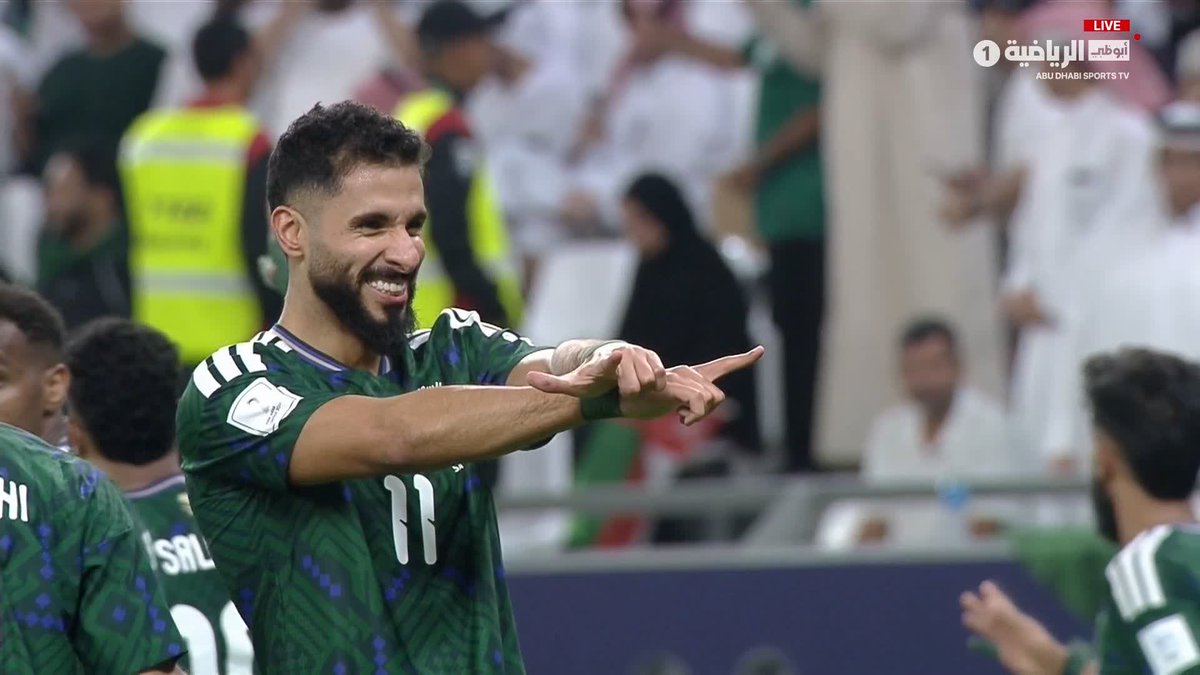 نفس مكان الهدف الاول ونفس من صنعه .. تمريرة ولا اروع من مصعب وانهاء مثالي من صالح ..