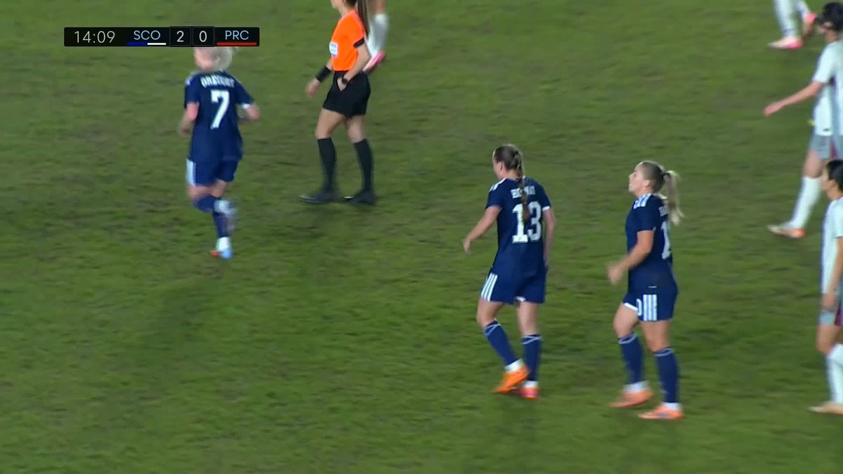 A cool finish from Kirsty Hanson 🧊🧊🧊 #SWNT | #SCOCHN