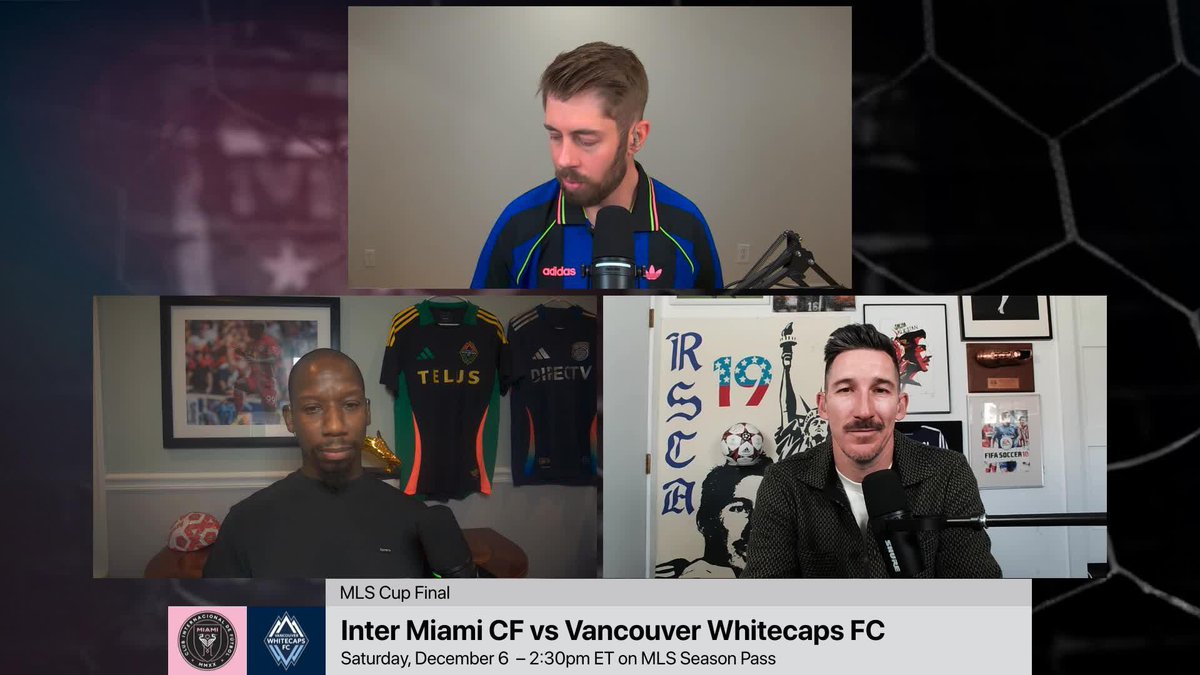 .Brad Wright-Phillips, Sacha Kljestan and Andrew Wiebe give their official MLS Cup pres. by Audi predictions. 🤔