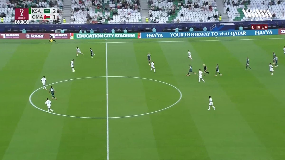 القائم يمنع الهدف السعودي القاتل ❌ تابعوا المباراة وباقي المواجهات في #كأس_العرب_على_شاشا 🏆💫 شاهد الآن مجاناً وبدون تسجيل دخول 📺