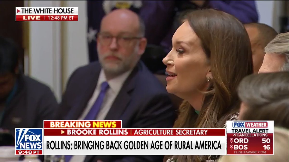 NEW: Agriculture Secretary Rollins praises President Trump's efforts to "root out this fraud" — adding that a federal review found thousands of cases involving deceased individuals’ Social Security numbers in SNAP records: "Since you became president, about 800,000 of those 42 million have moved off of food stamps." "We've found 186,000 dead people or dead people's Social Security numbers being used. 500,000 people receiving benefits more than twice — we had a couple of people receiving benefits in six states."