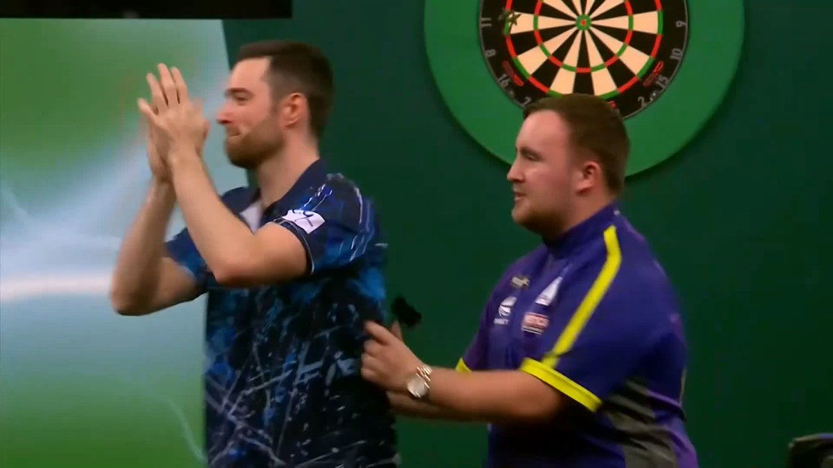 History for Humphries! 🙌 As the countdown to the World Darts Championship continues, here's a throwback to Luke Humphries' memorable victory in 2023/24! 🏆