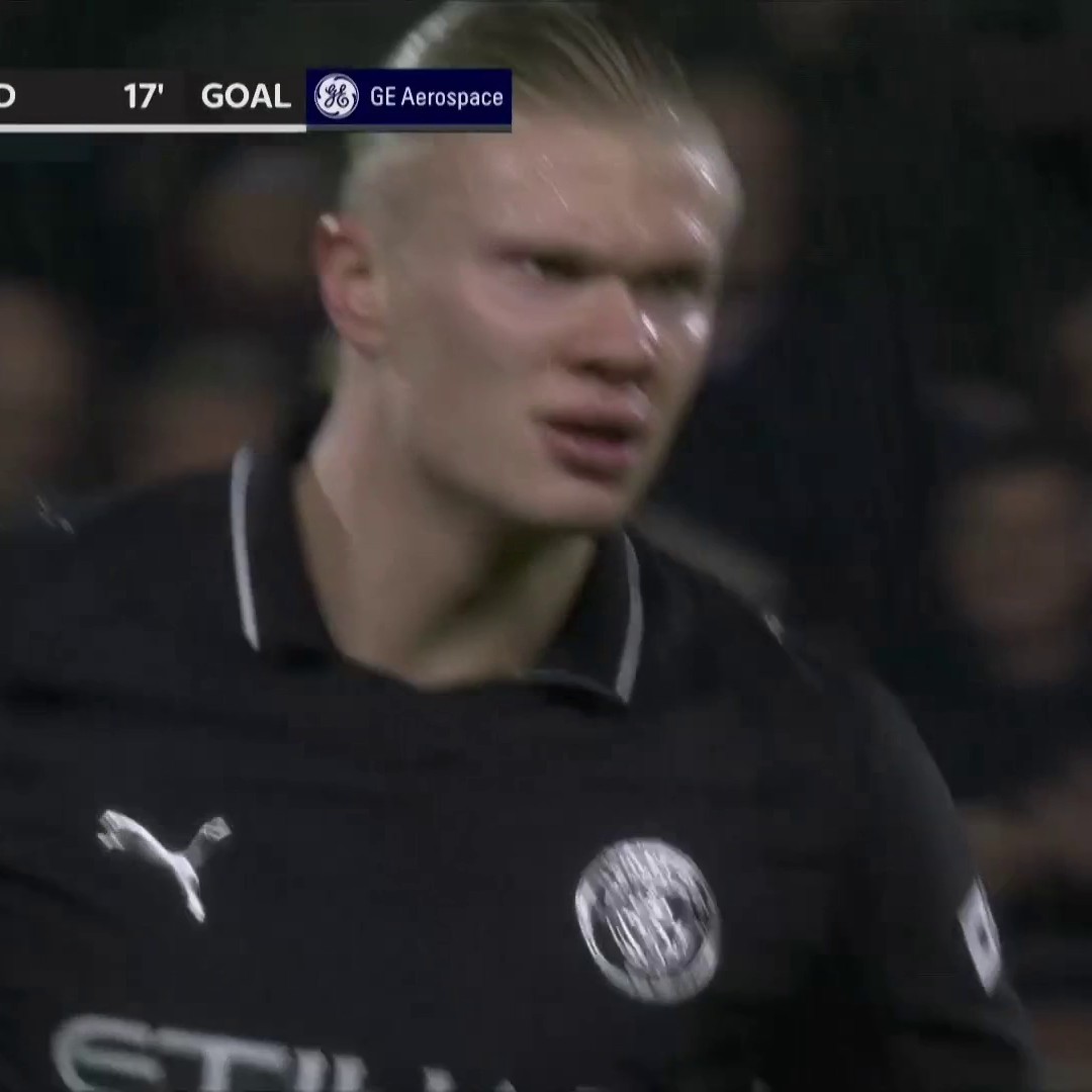 INEVITABLE. 👏 IN HIS 111TH MATCH, ERLING HAALAND SCORES HIS 100TH PREMIER LEAGUE GOAL.