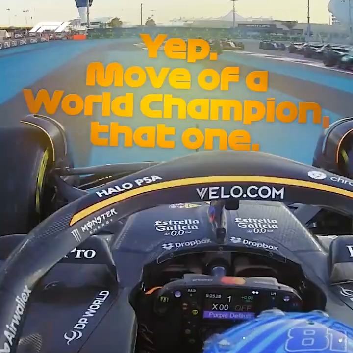 Last time in Abu Dhabi... tensions flared between two of our 2025 title contenders 👀🔥 #F1 #AbuDhabiGP