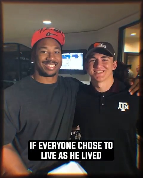 .Myles Garrett's late Texas A&M Football teammate Luke Laufenberg fought an aggressive cancer with a powerful message: Give 1 percent more. Myles carries his legacy and mission forward by representing the Luke Laufenberg Fight Fund for #MyCauseMyCleats