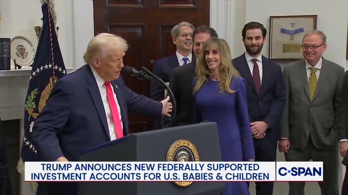 President Trump: "Today is Giving Tuesday…one of the biggest days of the year for philanthropy and charitable giving...Michael and Susan Dell are committing to one of the largest private donations in American history...through the Trump Account Program."