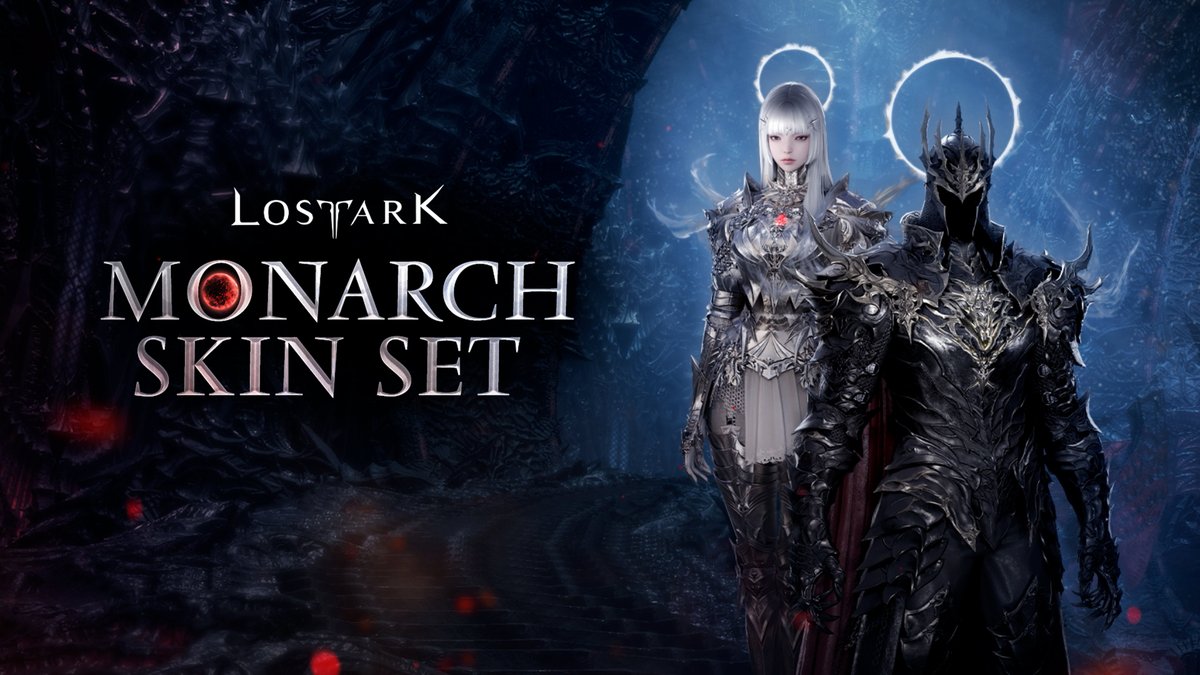 Usher in a new age of Arkesia w/ the Monarch Skin Set. Available tomorrow in the shop!