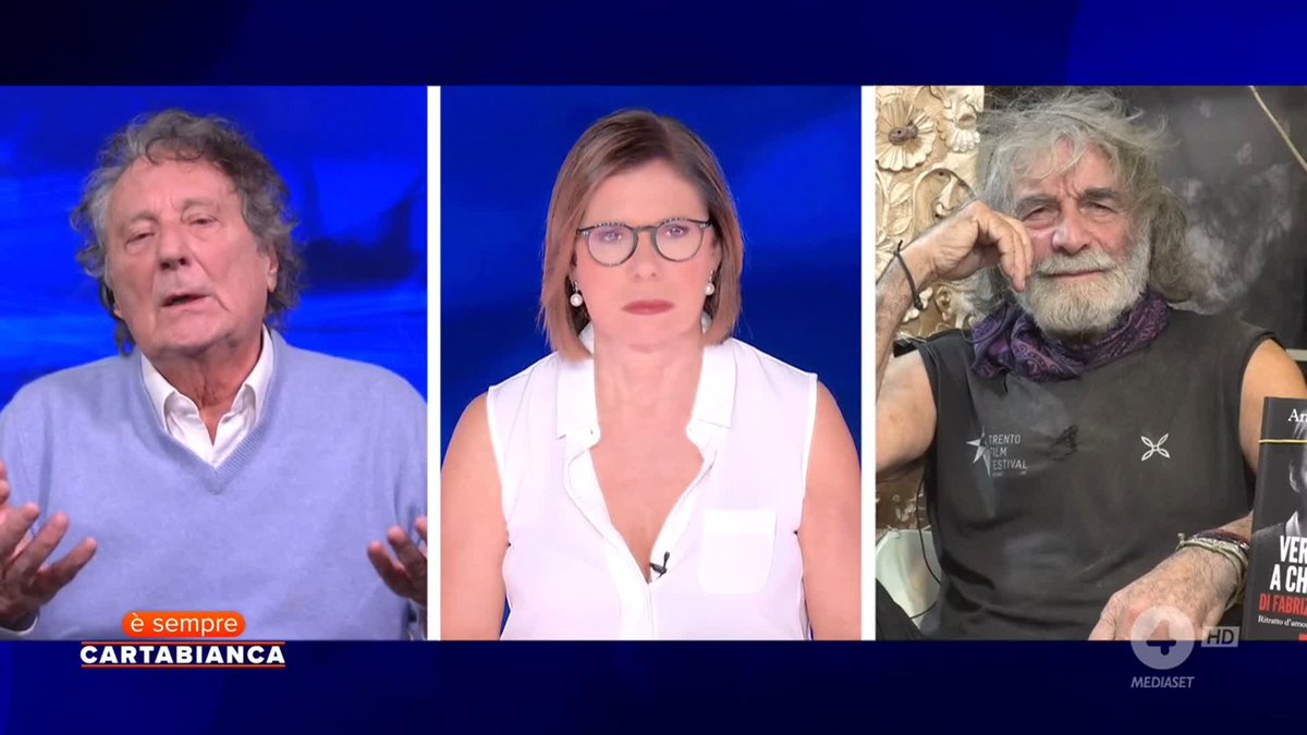 "Si parla solo di quelli che si fanno chiamare pro-Pal e entrano nella redazione de La Stampa ma non si parla più delle persone che manifestano per la libertà dei palestinesi" Enzo Iacchetti a #ÈsempreCartabianca