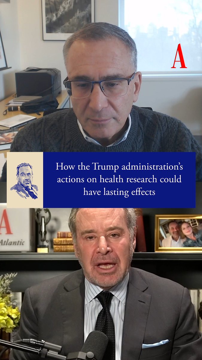 “People don’t realize the lifeblood of economic growth that is publicly financed research”—and it’s going to take “decades to reverse” the Trump administration’s effect on health research, the MIT professor Jonathan Gruber tells David Frum. Watch "The David Frum Show":
