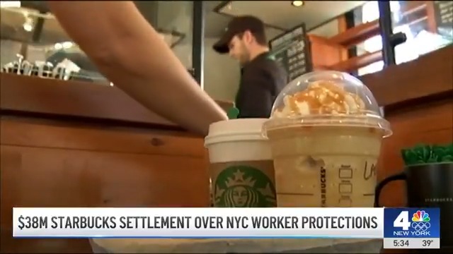 Here's a tip: don't break the law protecting working-class people in New York City. You'll pay for it. Starbucks is paying $38 million for repeatedly breaking the Fair Workweek Law. We will always stand up for working people and protect their rights.