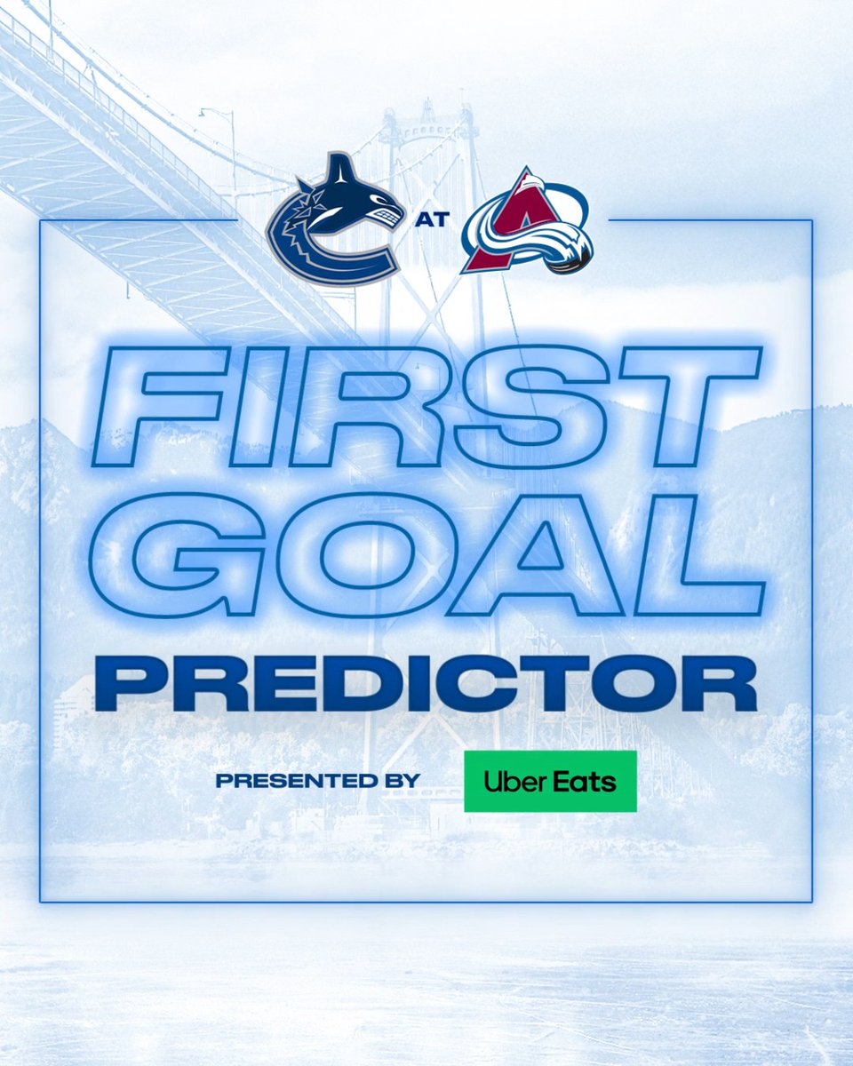 Guess tonight's first #Canucks goal-scorer! 🚨 Enter your prediction for a chance to win a $100 gift card to Uber Eats! ENTER NOW |
